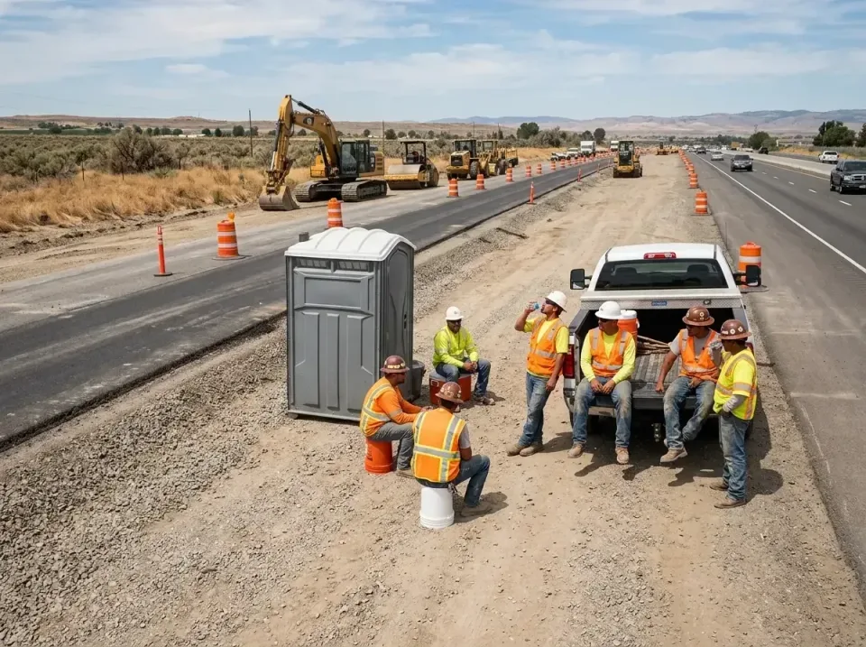 highway-road-construction-crew-007 — frequently asked questions, Porta Potty and Restroom Rentals in Salmon Brook, CT